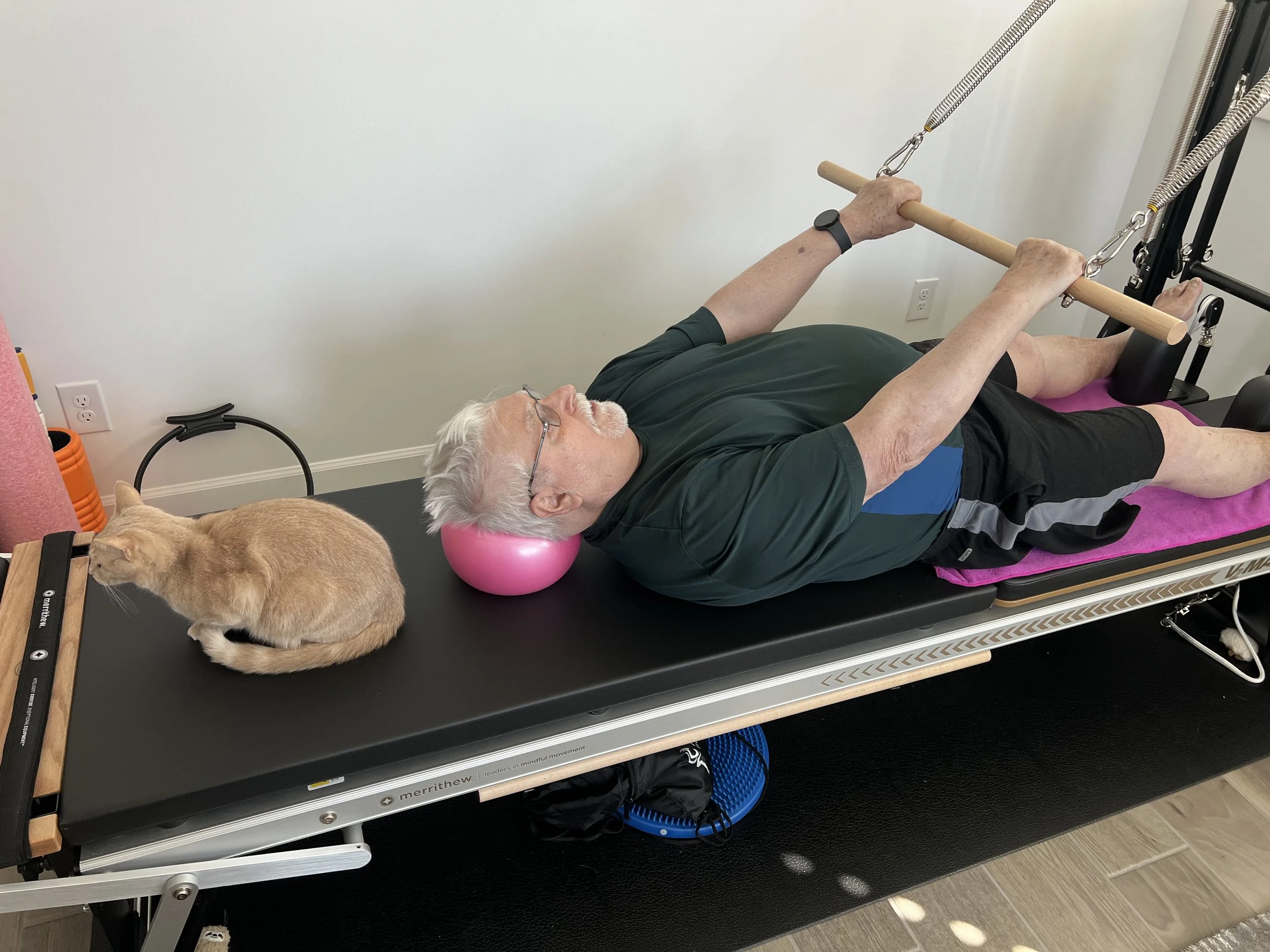 Pilates with my Dad