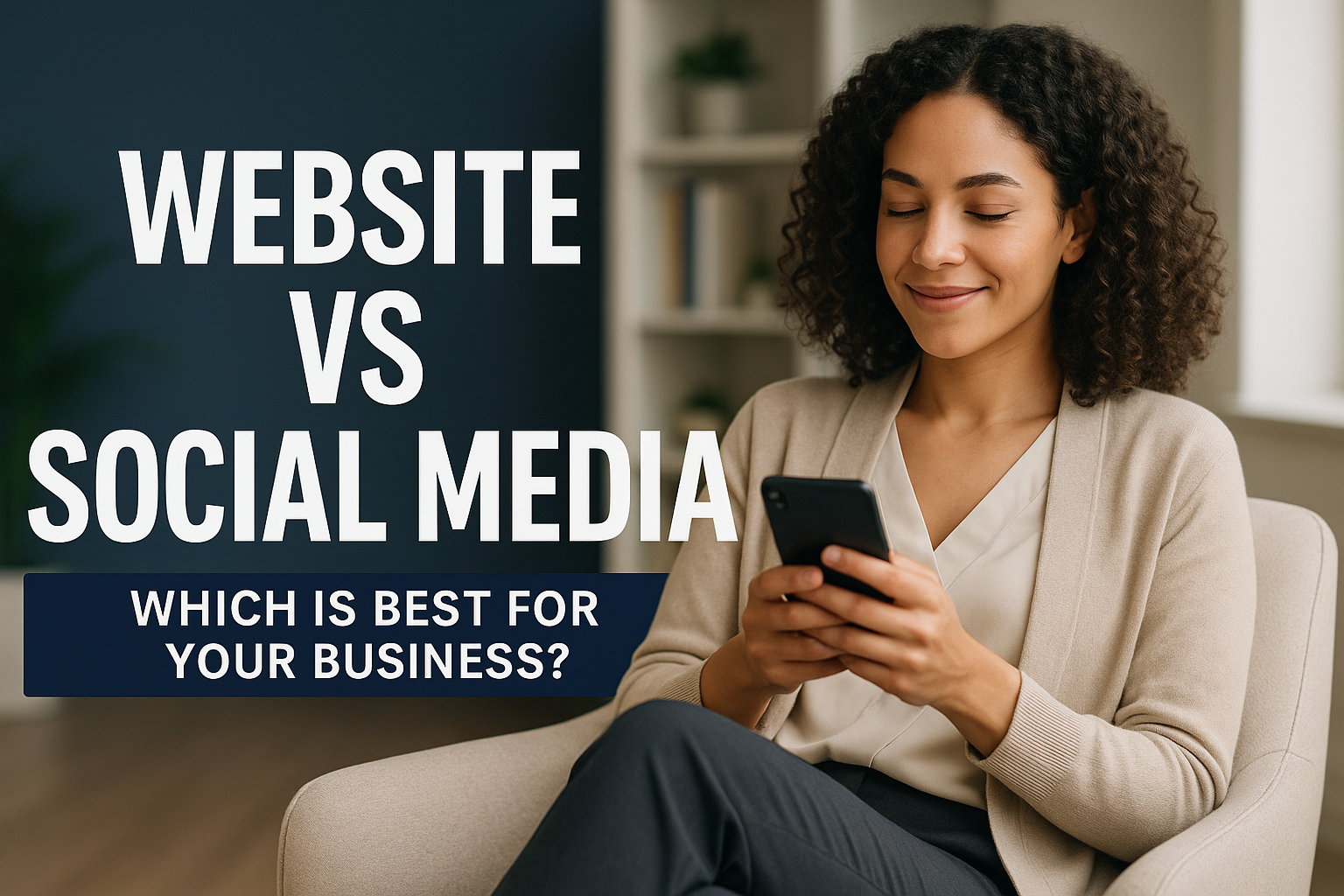 Website vs Social Media: What Small Local Businesses Really Need in 2026
