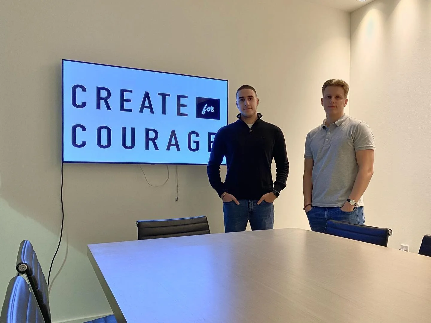 From today&rsquo;s presentation&hellip;

LIVE (and in-person) fundraiser in the works! Details to follow shortly.

#createforcourage