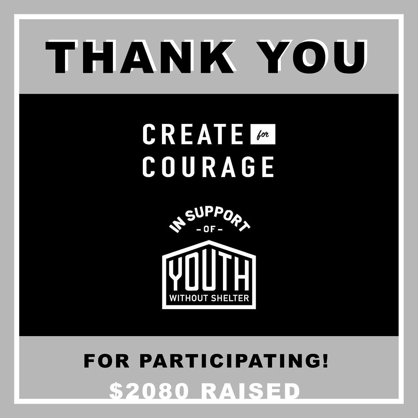 Thank you to all who contributed their artwork and a special thanks to everyone who donated!

Together our community reached (and surpassed) our $2k goal, raising a total of $2080 towards the mental health fund at @ywstoronto 

Updates on fundraiser 