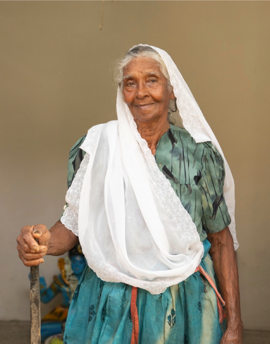 Ramrajie Ramsawak

She reminded me most of my Aji. The way she spoke, the sound of her voice, her dialect. It is something you do not hear much anymore, something that feels like it will disappear with this generation. It was a way of speaking shaped