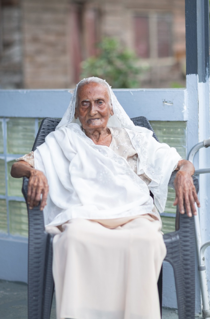 Samdaye Ragoo known as Bitnee Mousie

Many of the women I spoke to shared the same foundation. Hard work in the fields, raising children, carrying the weight of daily life. Hardship was constant, and survival was the thread that connected them all. B