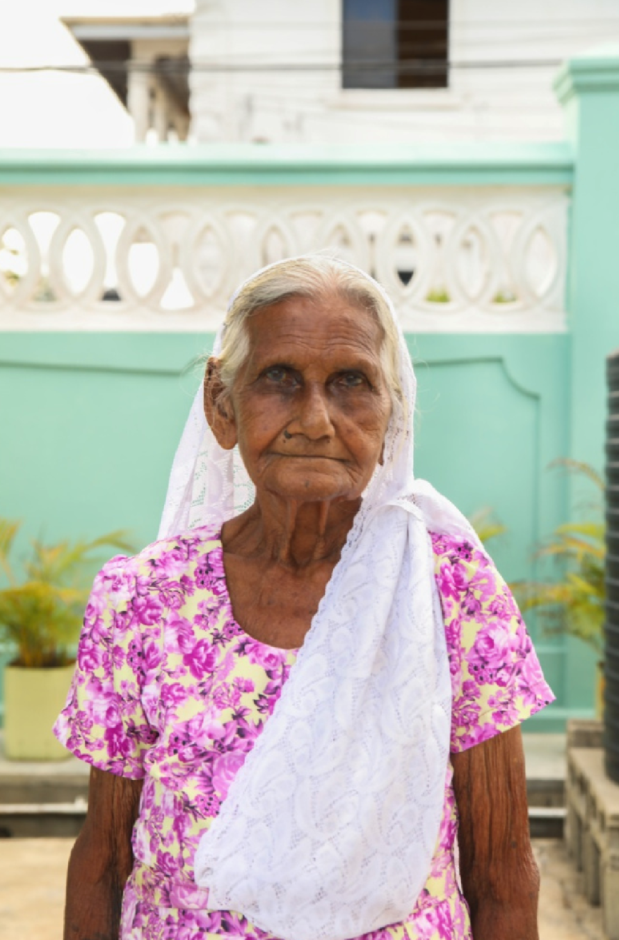 Pottyia Mahadeo

Pottyia Mahadeo reminded me of my nani. She had a sharp sense of humor, the kind that made you feel both comforted and corrected at the same time. She spoke Hindi with ease, holding on to a language that carried memory and tradition.