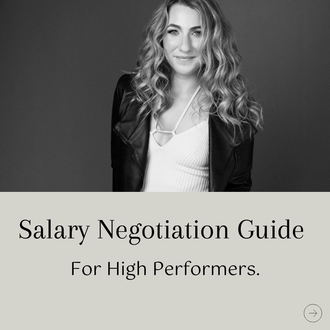 I created a salary guide and template for high performers who want to be confident when negotiating a higher salary. ⁠
⁠
One of my clients increased his salary by $120K with a promotion using this method. ⁠
⁠
If you're asking for a higher salary, I o