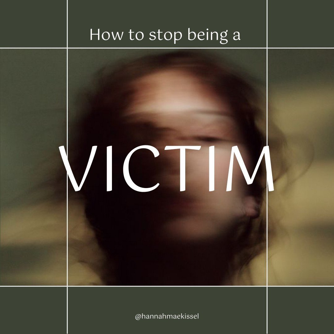 Want to become empowered? Stop being a victim. ⁠
⁠
Last week, in Life &amp; Work Transformation (my signature program), we discussed the victim dynamic using Karpman's Triangle and The Empowerment Dynamic. ⁠
⁠
I use this whenever a client presents a 