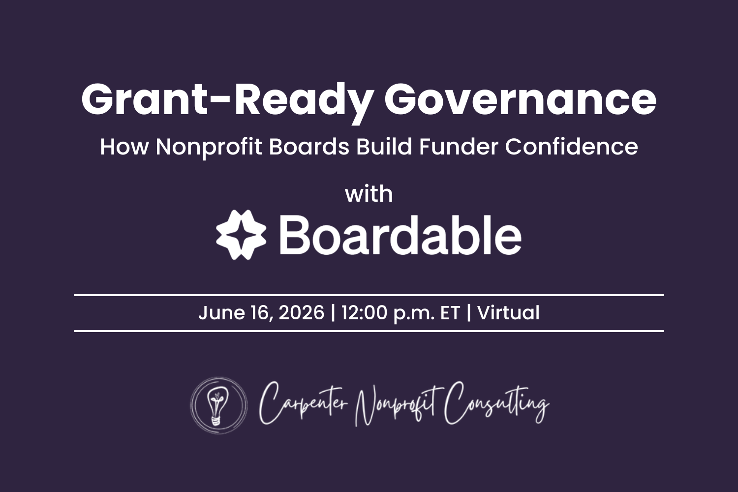 Grant-Ready Governance: How Nonprofit Boards Build Funder Confidence with Boardable