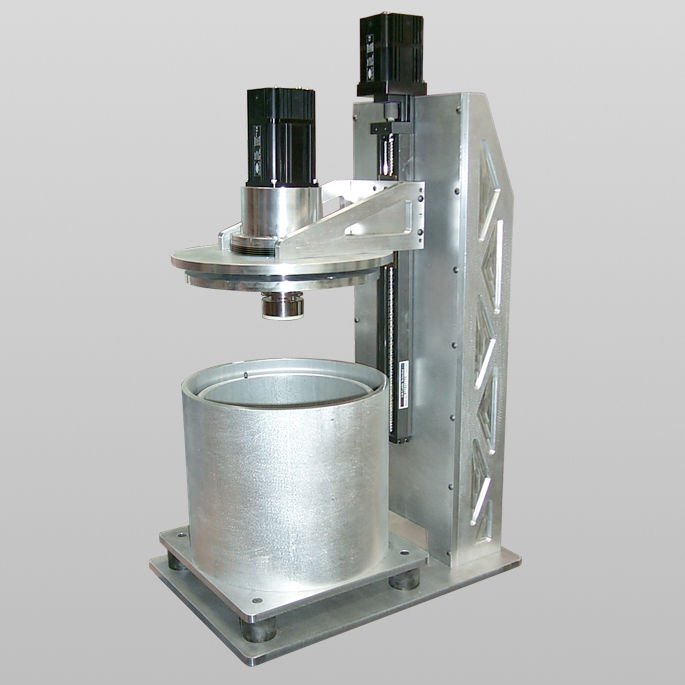 biomedical inspection device with AI discriminator