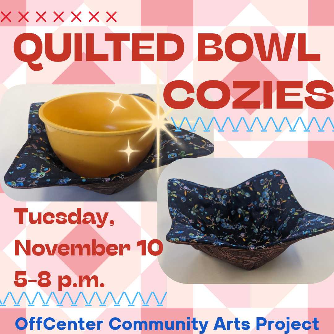 Quilted Bowl Cozies- Sewing Class