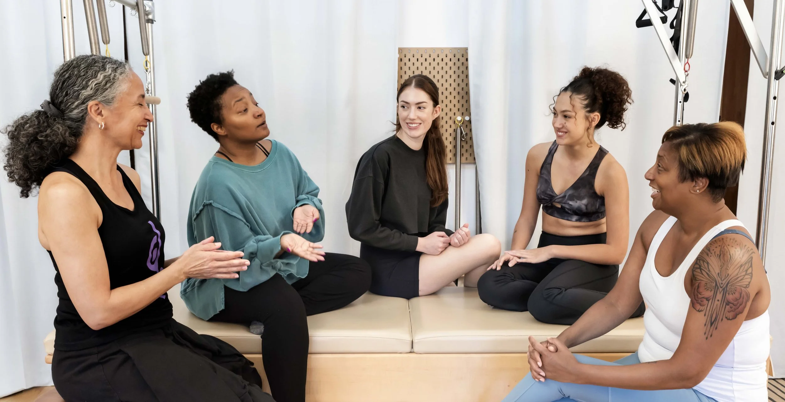 black women's pilates play date