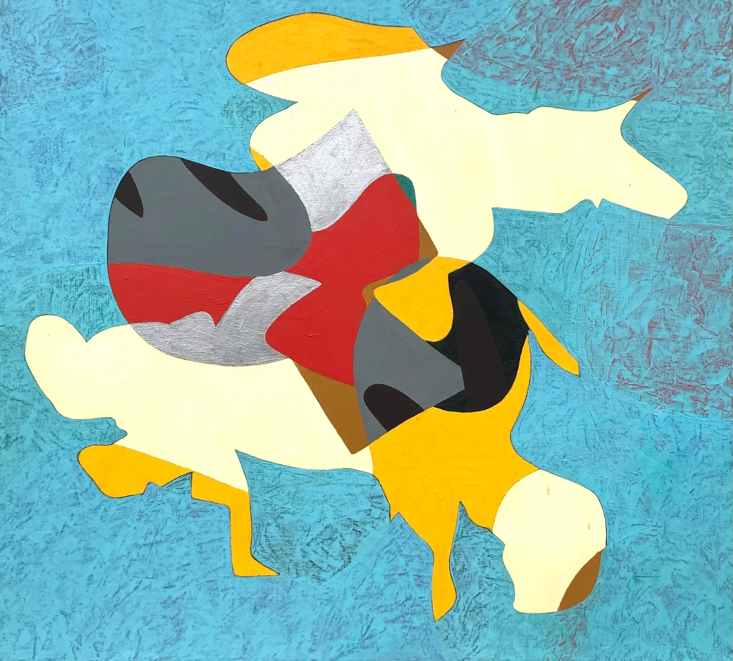 Flight | 38x42 acrylic on canvas 2005-2023