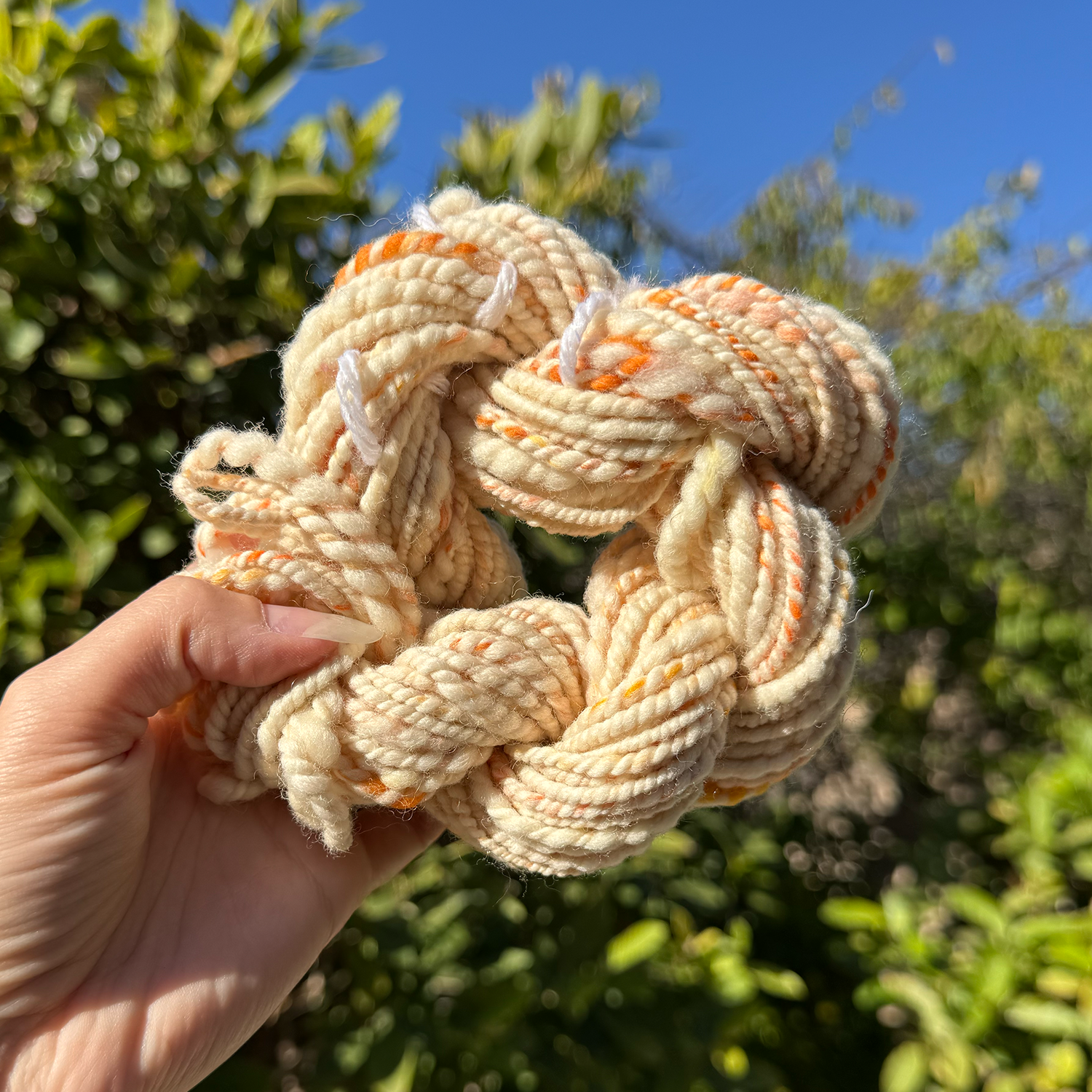 Orange Creamsicle Yarn
