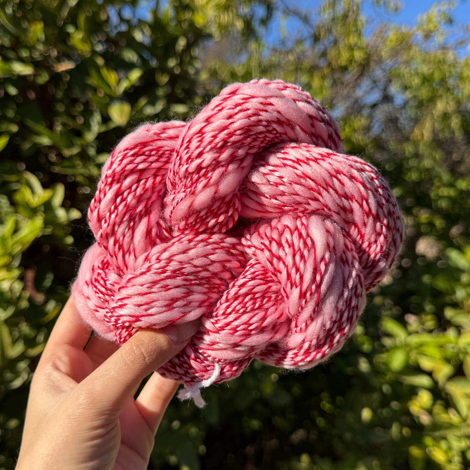 Strawberry Yogurt Yarn