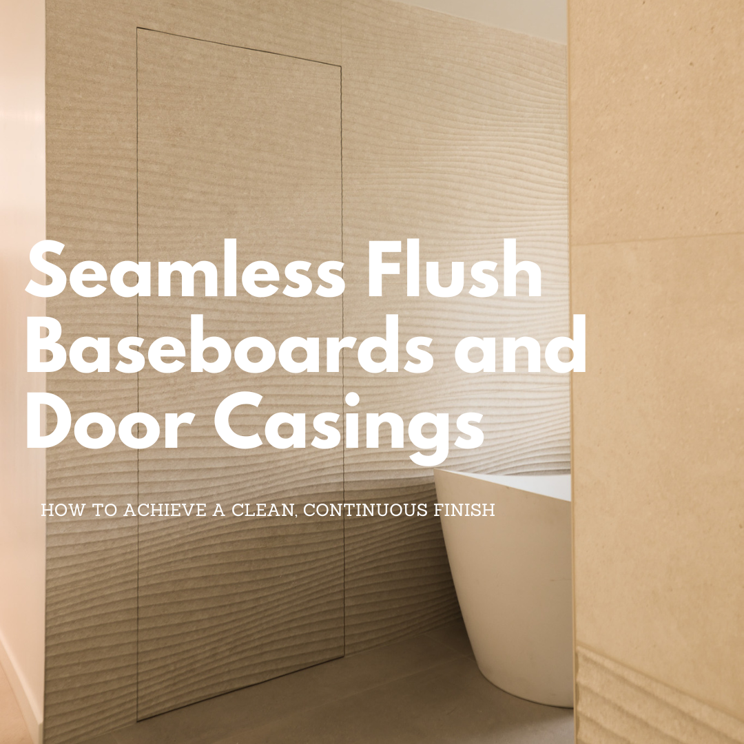 How to Achieve Flush Baseboards and Door Casings for a Seamless Look