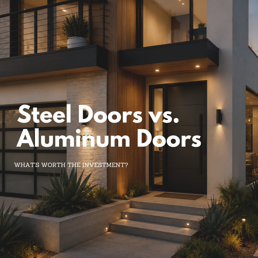 Steel Doors vs. Aluminum Doors: What's Worth the Investment?
