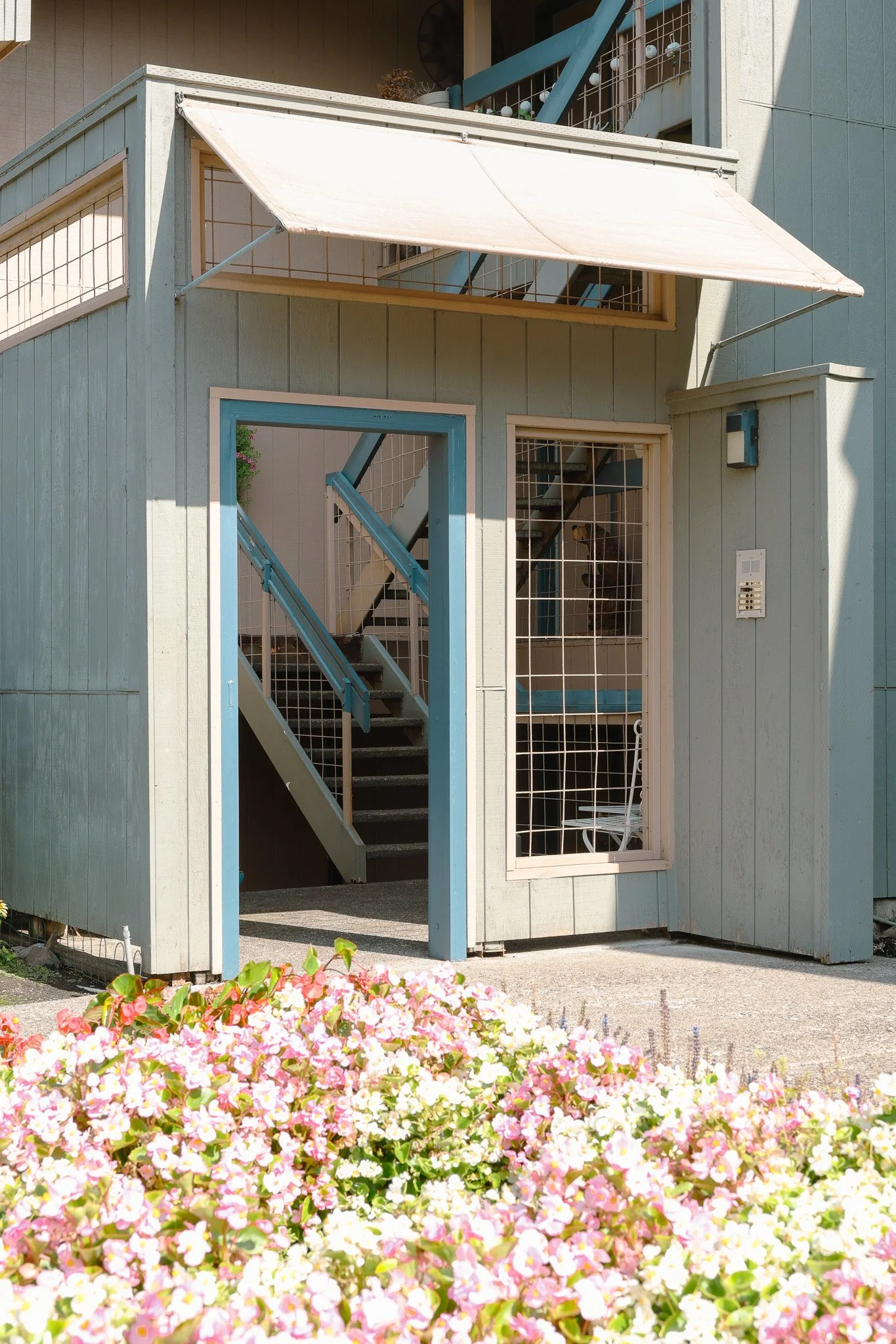 Door to courtyard