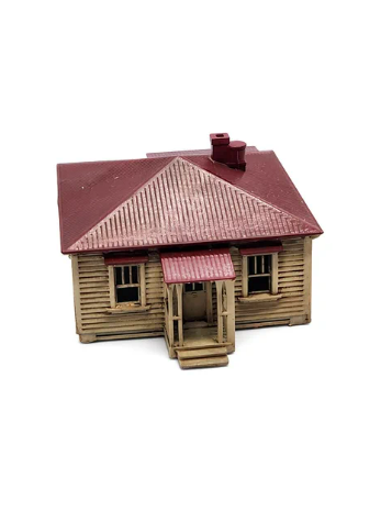 Marty's House - Railway House - NZ120 scale, painted