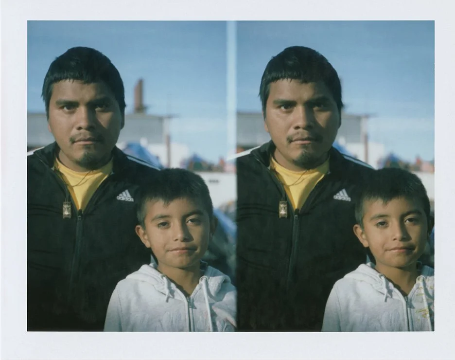 Portraits from the migrant caravan by photojournalist Alex Cave