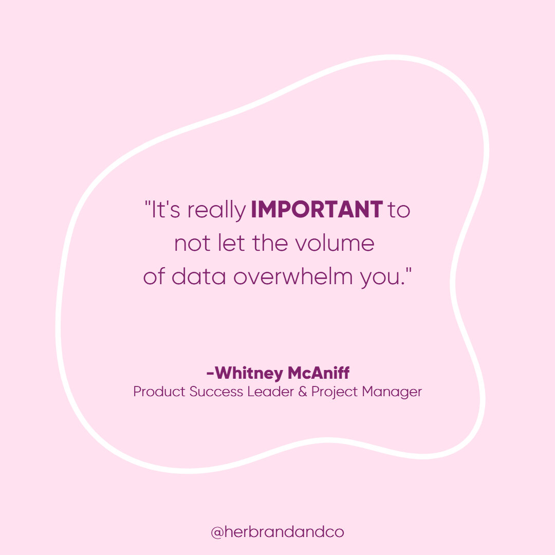 How many times have you gotten overwhelmed just by looking at your Google Analytics? (Raising our hands over here! ✋) ​​​​​​​​
​​​​​​​​
We'll let you in on a little secret that Whitney shared with our founders last month... you just need to know what