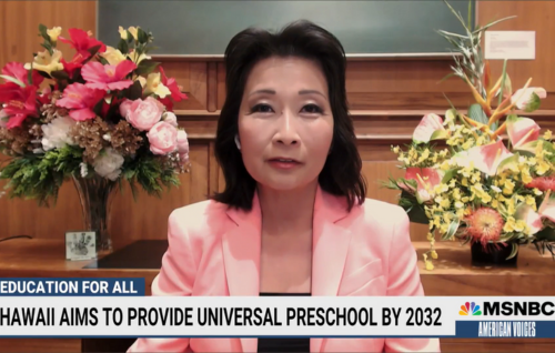 MSNBC: Hawaii to join one of few states to provide universal pre-K