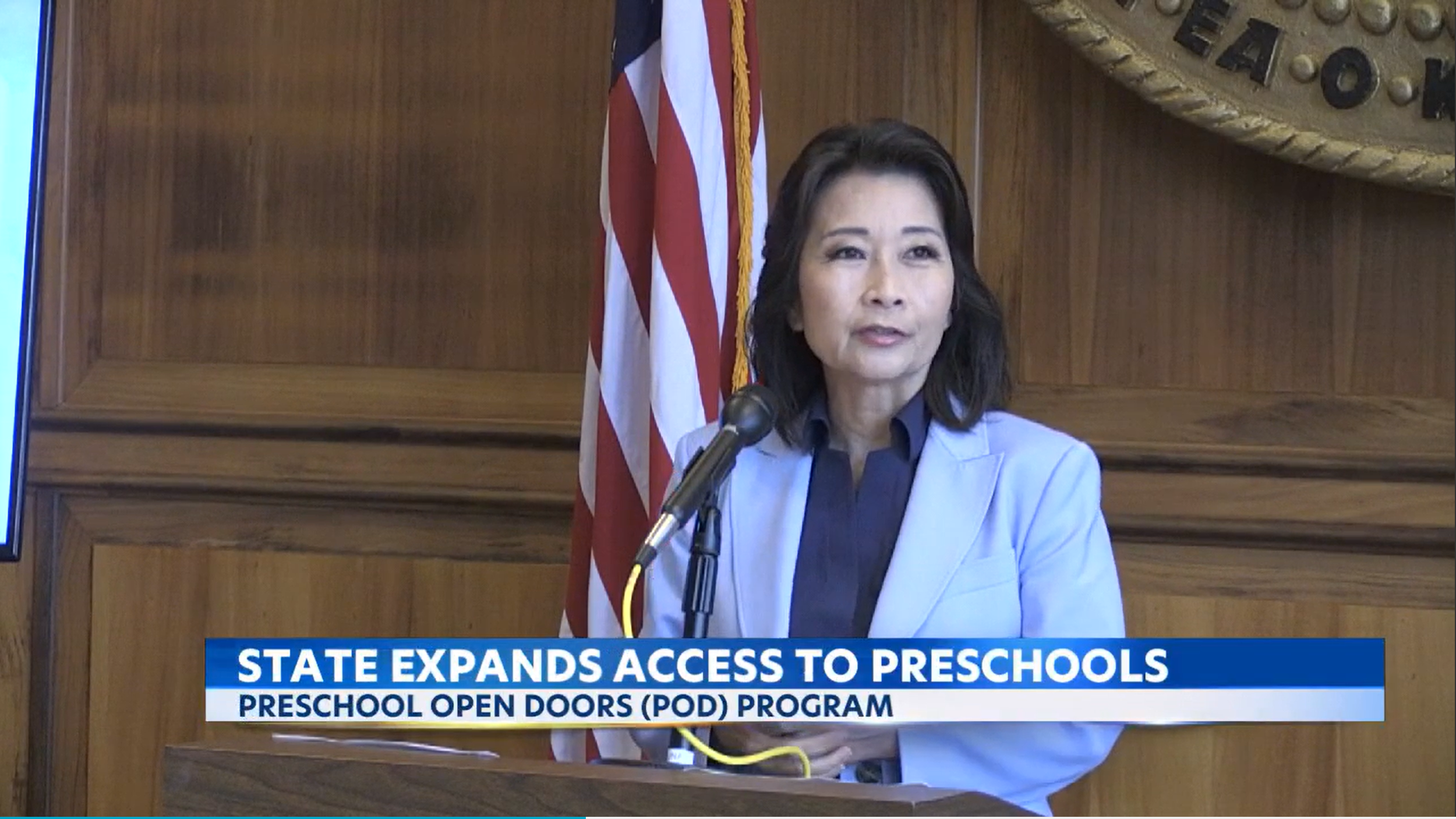 KITV: Lt. Gov. Sylvia Luke expands access to preschools for keiki as young as 3 years old