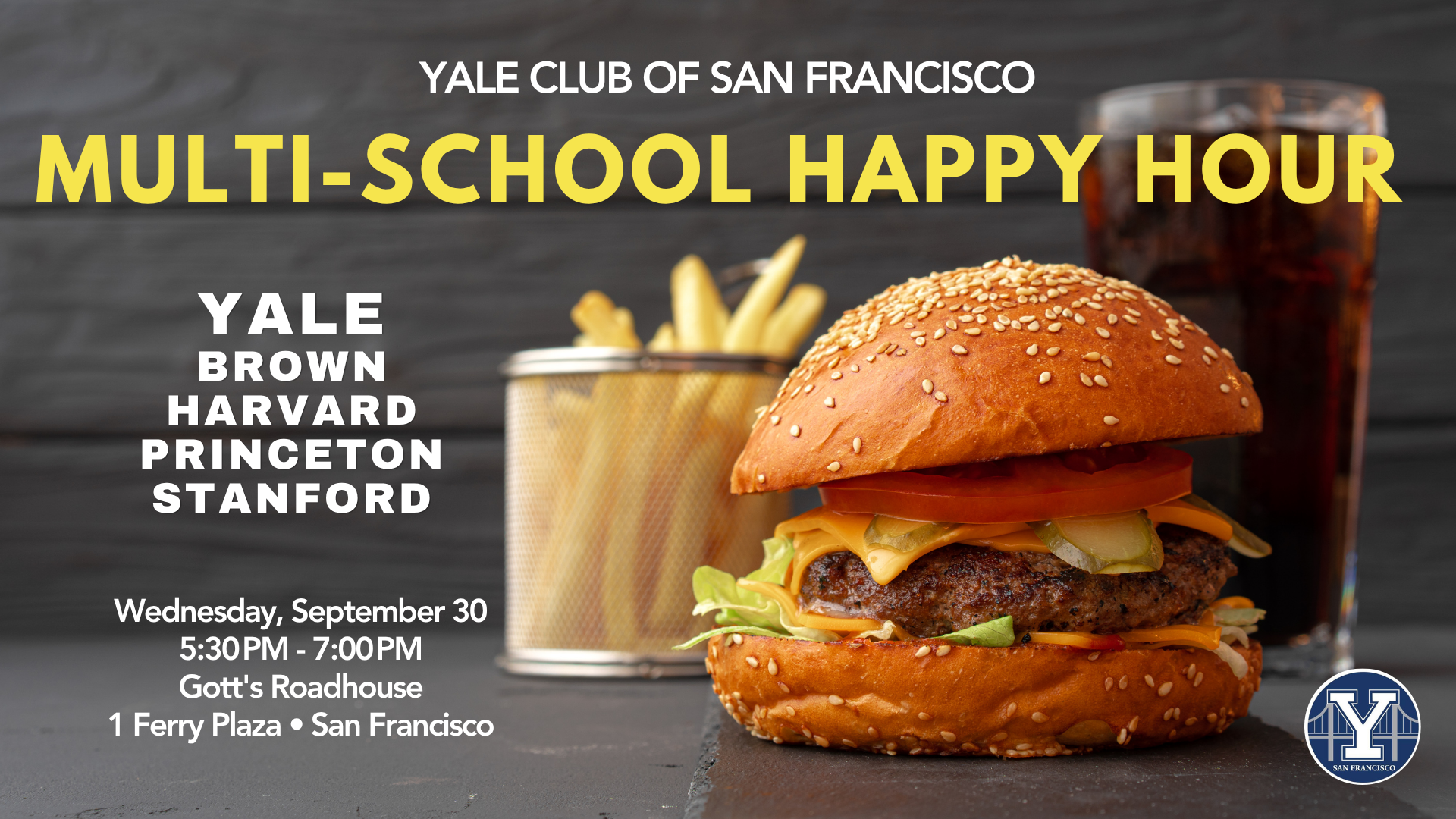 Multi-School Happy Hour at Gott's Roadhouse