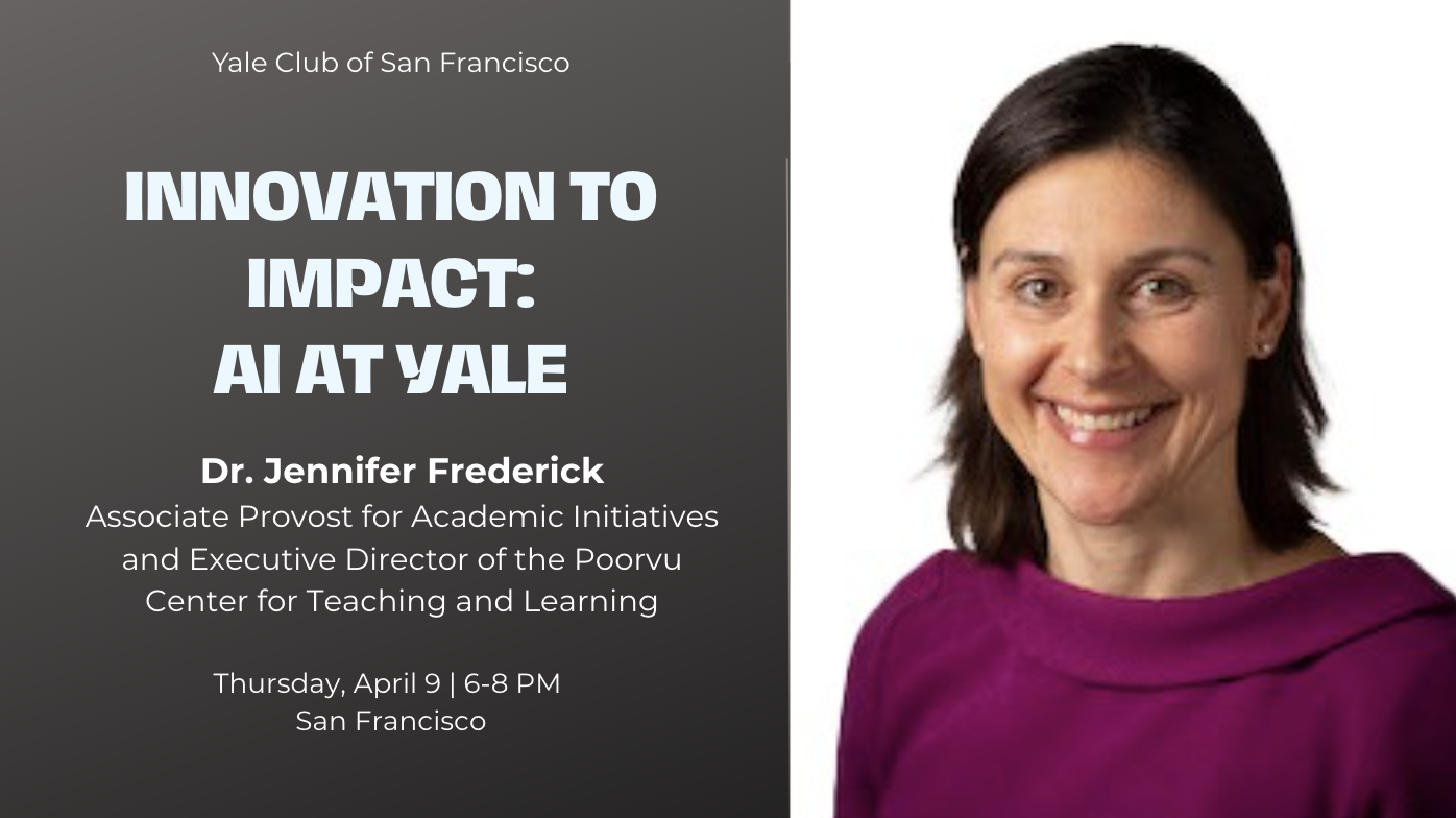 Innovation to Impact: AI at Yale