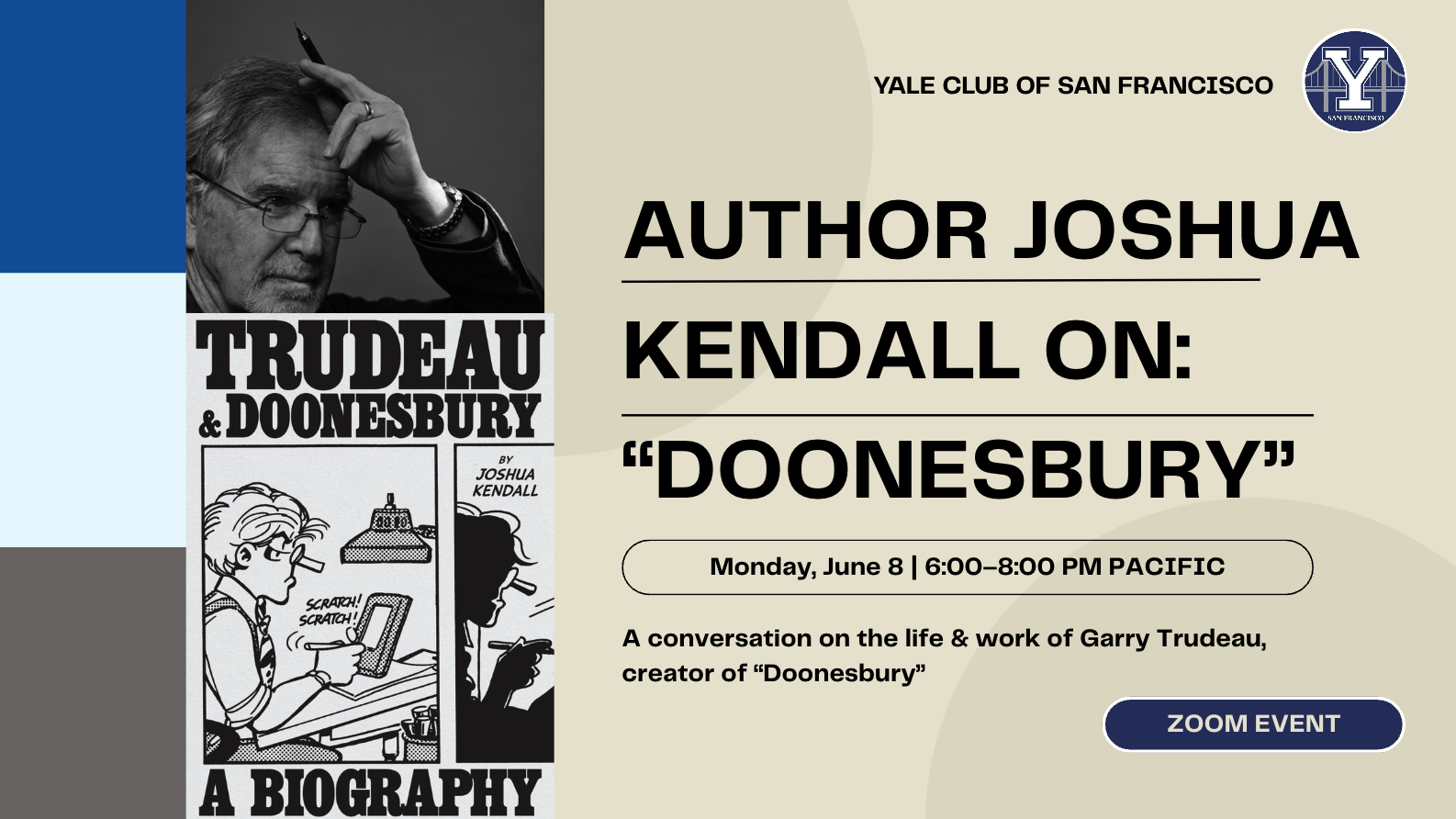 Online Event: Trudeau & Doonesbury: A Biography