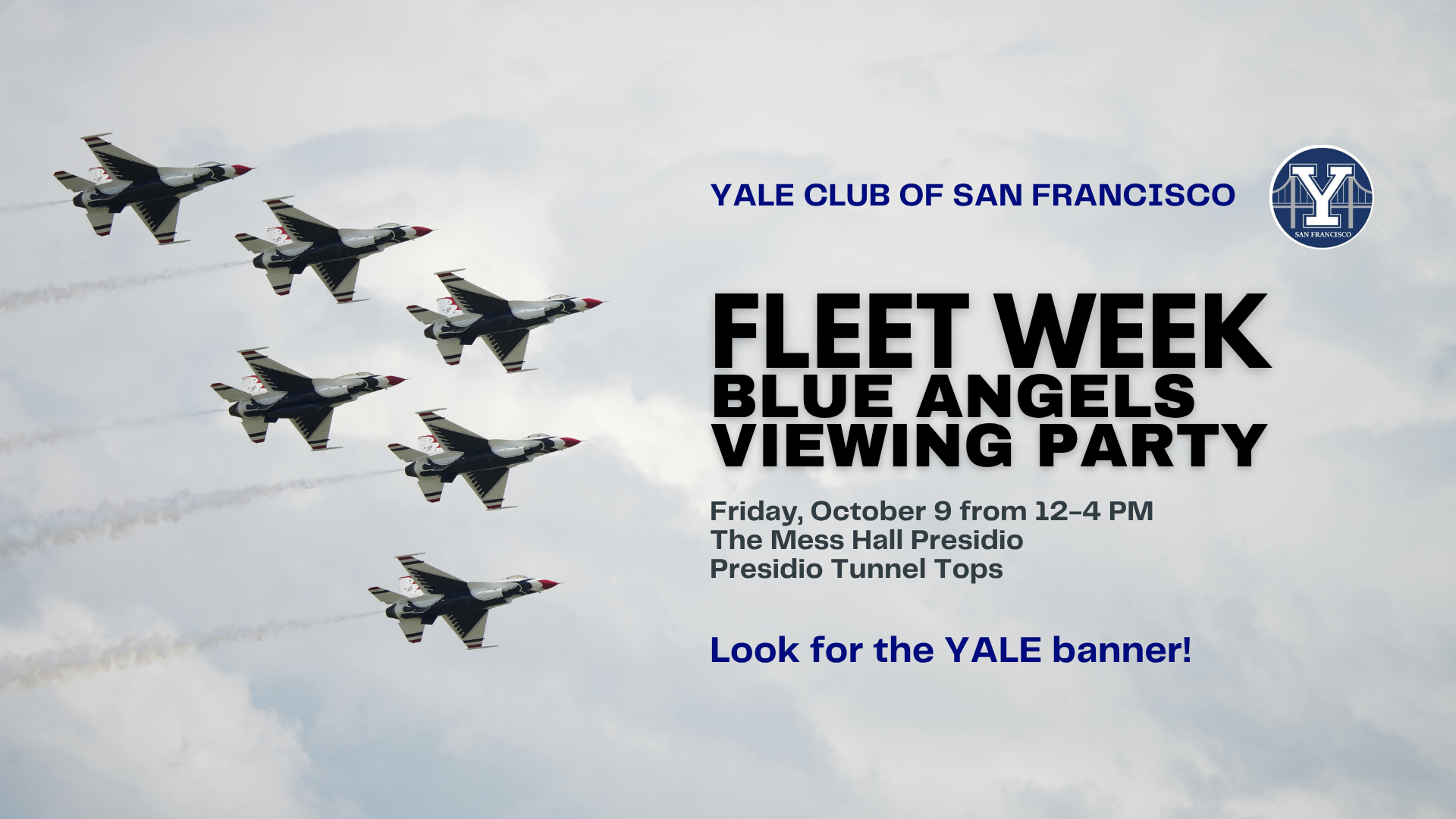 Fleet Week Blue Angels Viewing Party