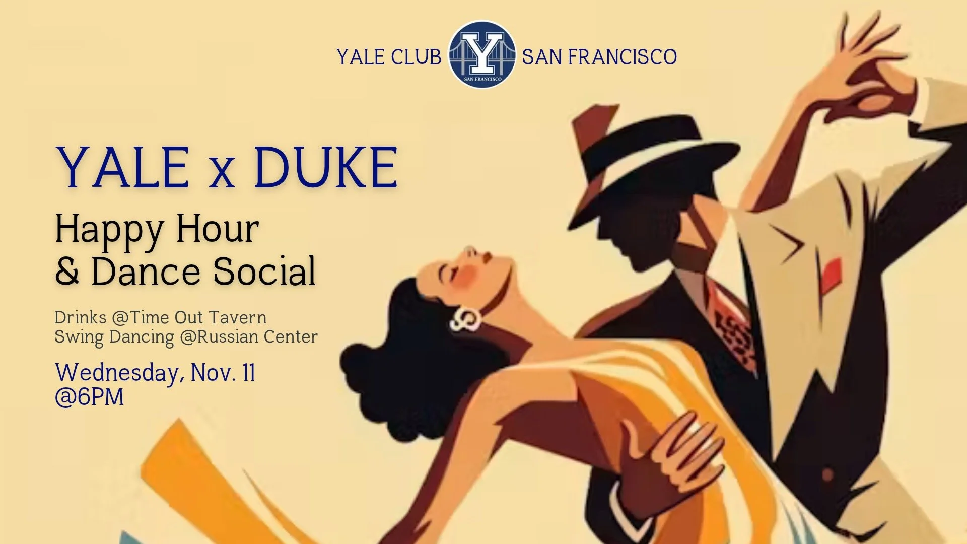 Duke x Yale: Stop, Socialize, and Swing Dance