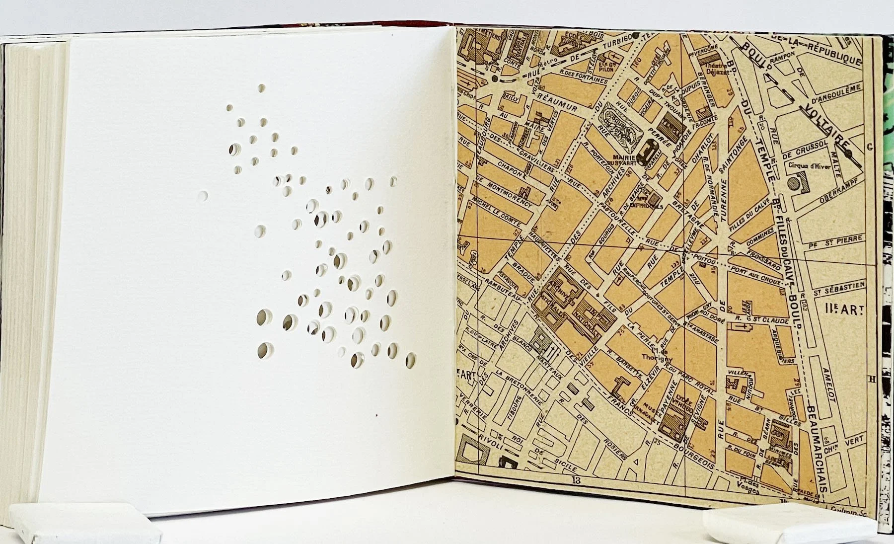Circle and Square Go On A Journey, book arts