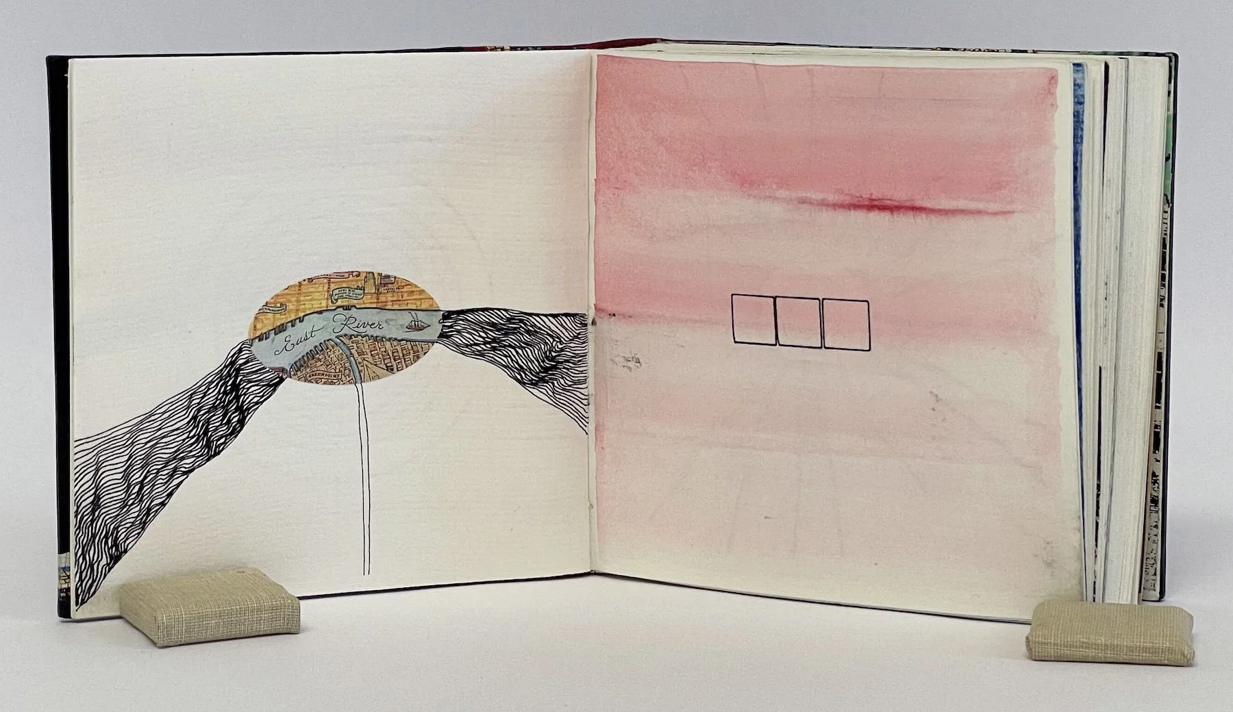 Circle and Square Go On A Journey, book arts