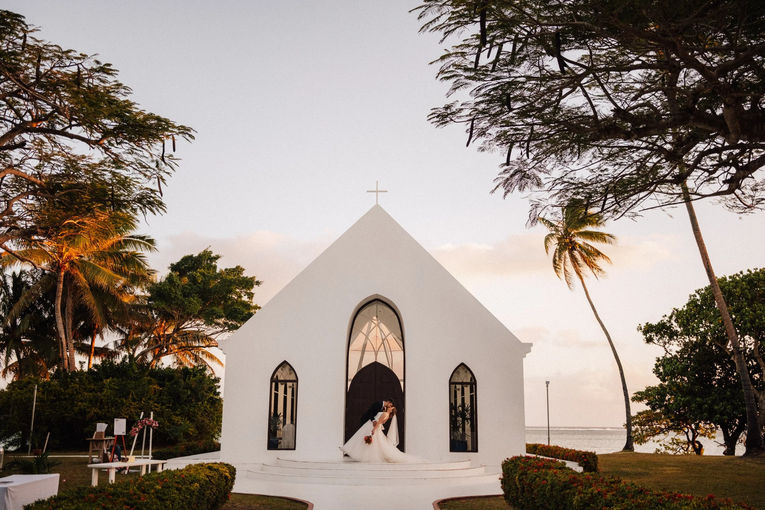 Dinabee & Tom at Shanri-La Fijian Resort