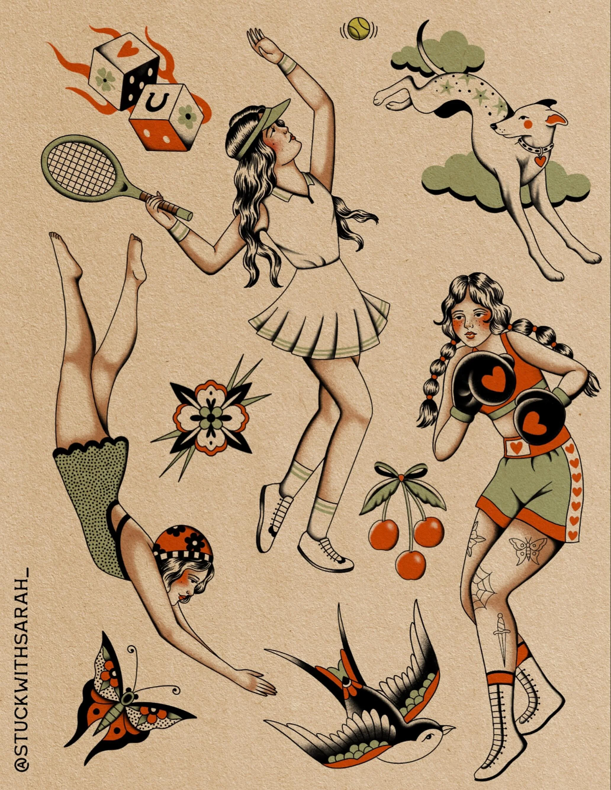 Flashhhhh🚨 available in color or b&g. Link in bio to book!
•
•
•
#dallastattooartist #femaletattooartist #illustrativetattoo #stuckwithsarah_
#batandcavetattoo #dallastattoos #dallastattooshop #texastattooartist #dfwtattoos  #blac