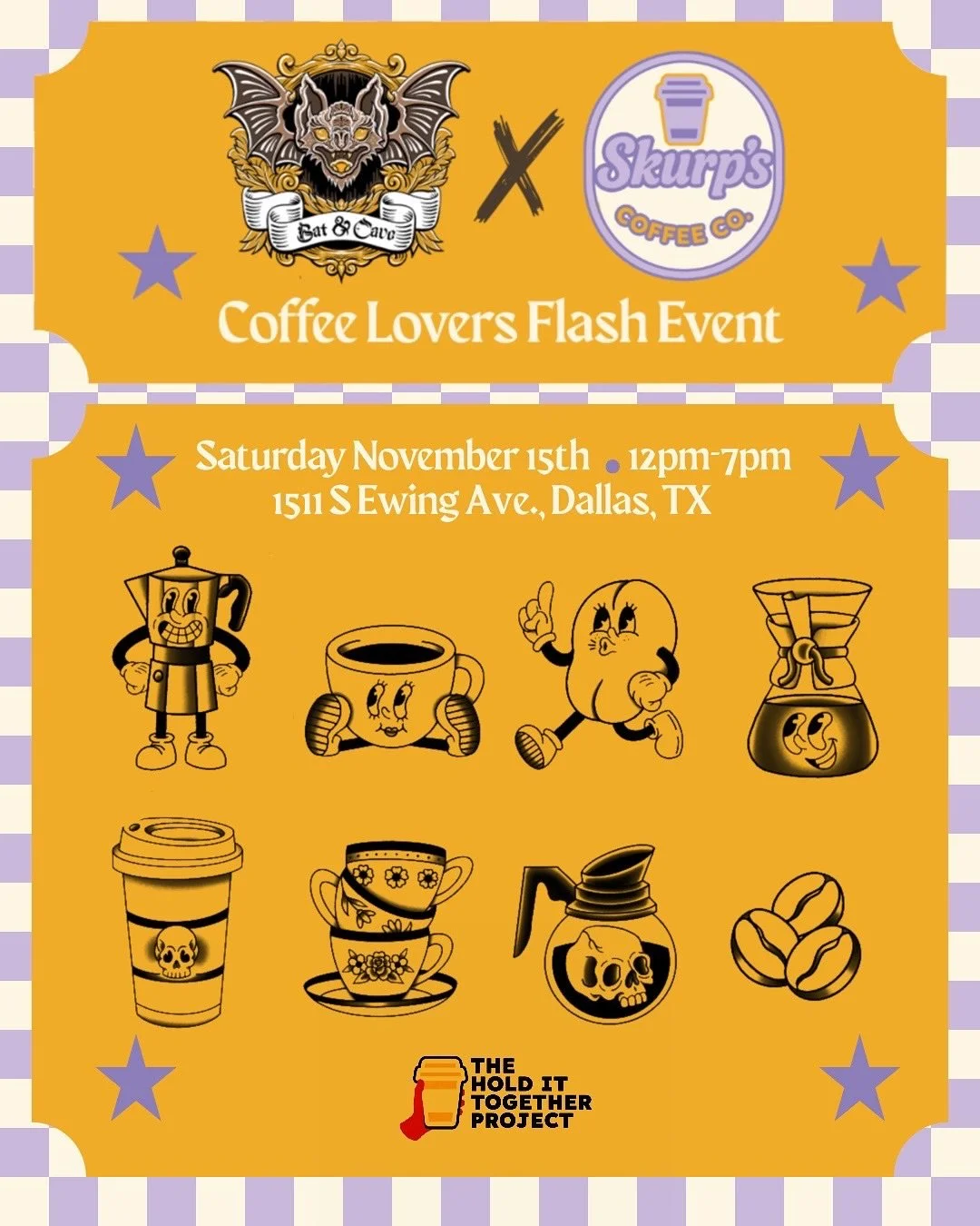 Welcome everyone we will be doing a food can drive on November 15th 12pm-7pm!! For each can good you bring you will be getting $10 off your flash event tattoo! (Up to 5 cans per person) keep an eye out in the coming days for more flash dropping for t