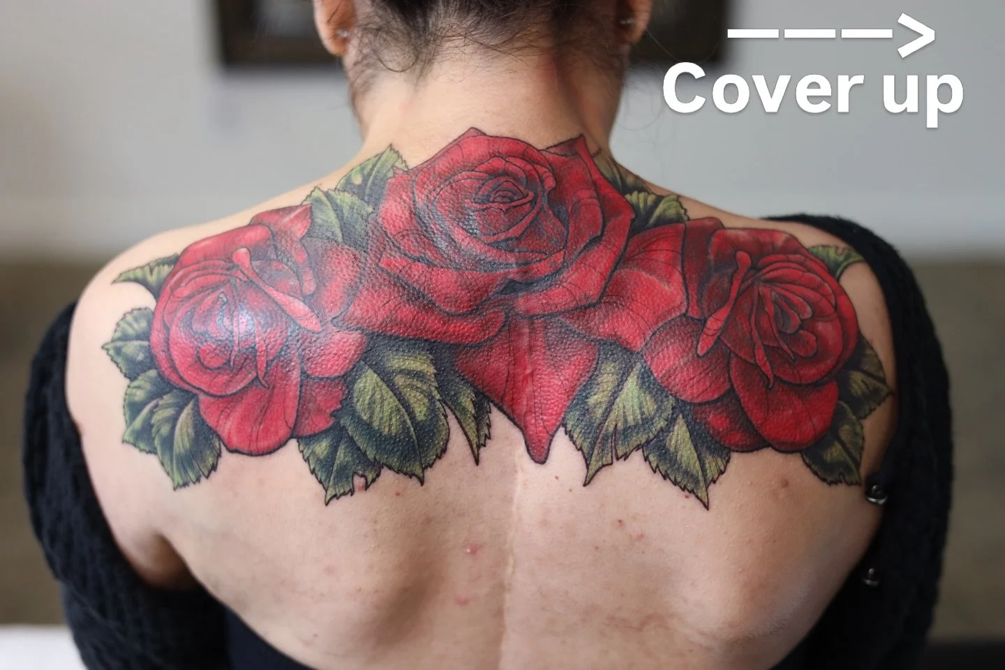 Check out this transformation achieved in just two cover-up sessions! When dealing with heavily pigmented tattoos, I like to take a two-layer approach to ensure vibrant color and complete coverage of the old tattoo.

#coveruptattoo #dallastattoos #df