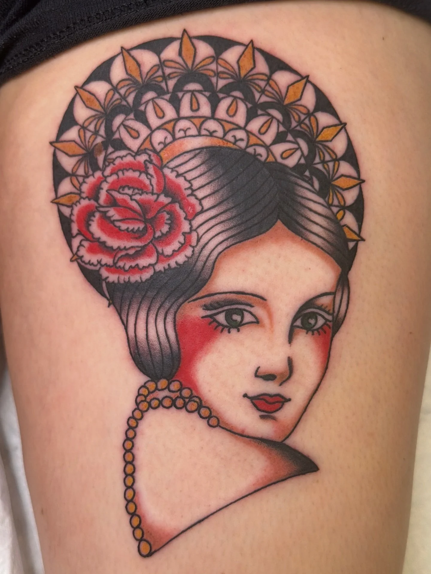 Spanish Woman for Christiana 🦔❤️

#chicagotattoos #chicagotattooartist #chicagotattoo #chicagoamericantraditional #chicagoartist