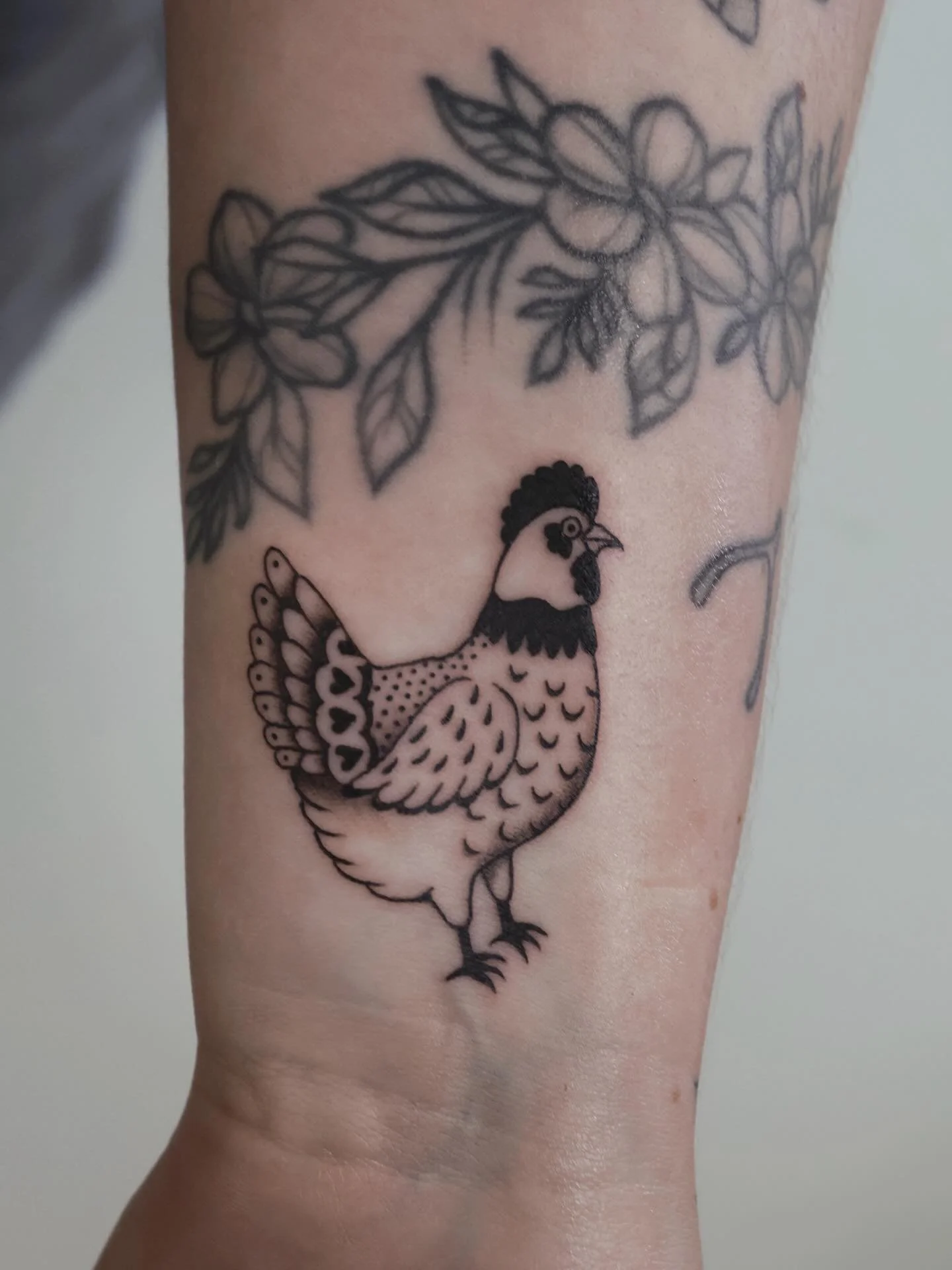 Cute filler chicken 🐓
#dfwtattooartist #femaletattooartist #dallastattooartist