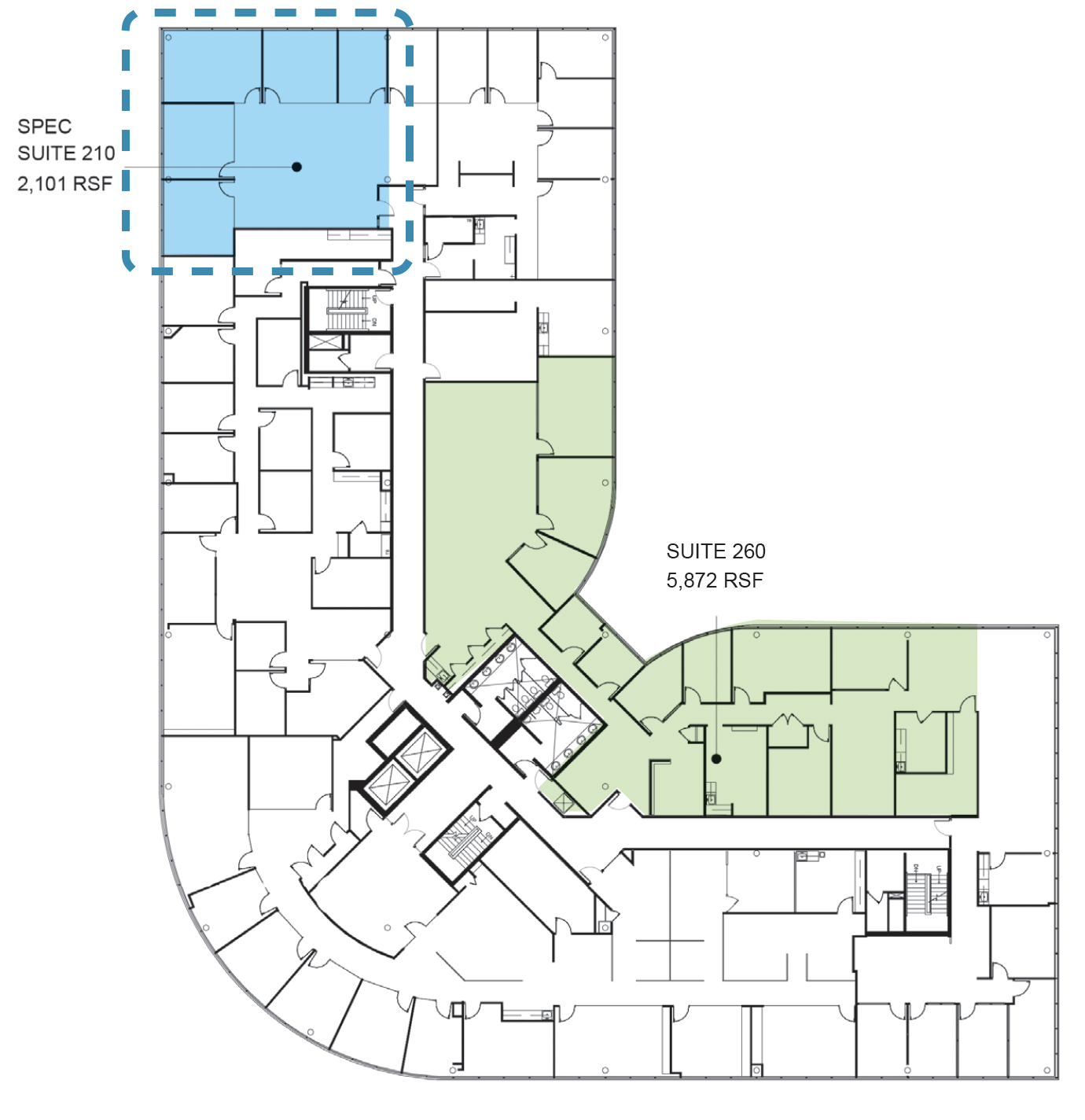 advocates-injury-denver-tenant-lease-landmark-centre-office-building-second-floor-plan.png