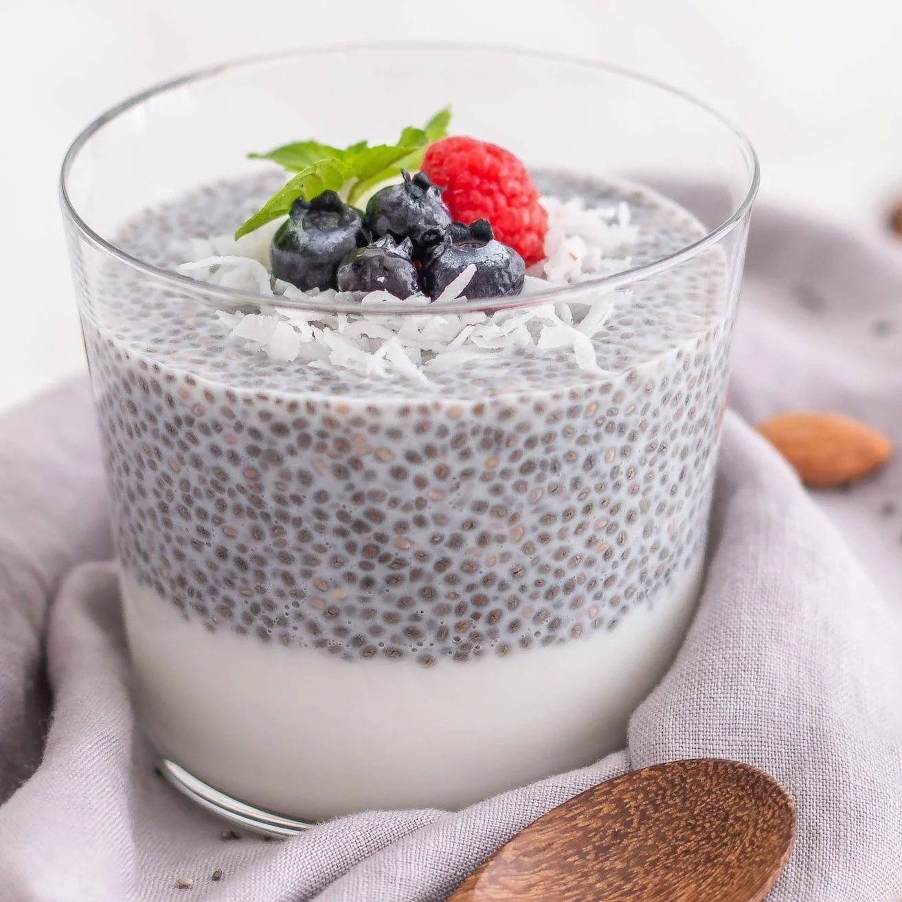 Raspberry Chia Pudding