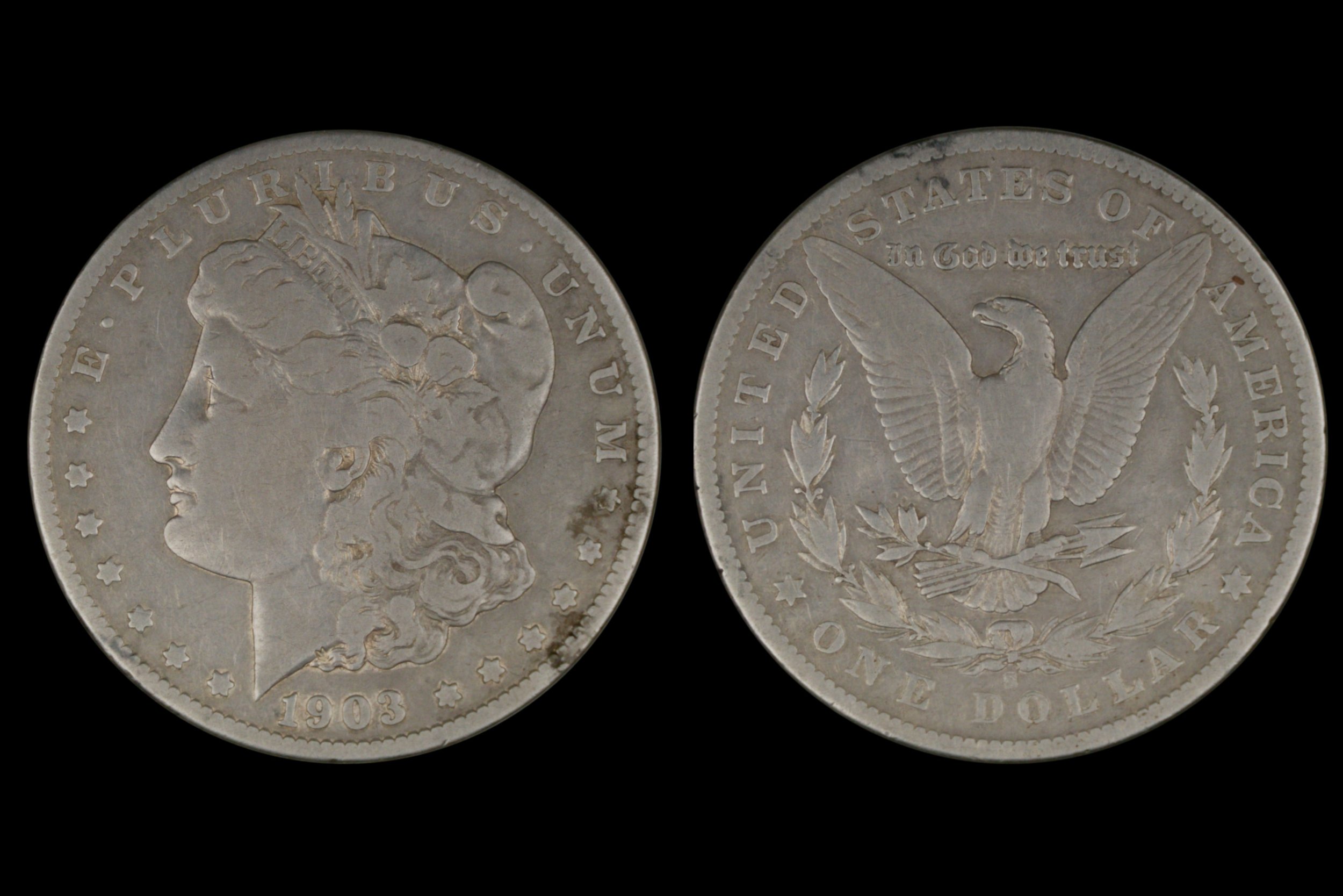 1903-S Morgan Dollar After Mitigation