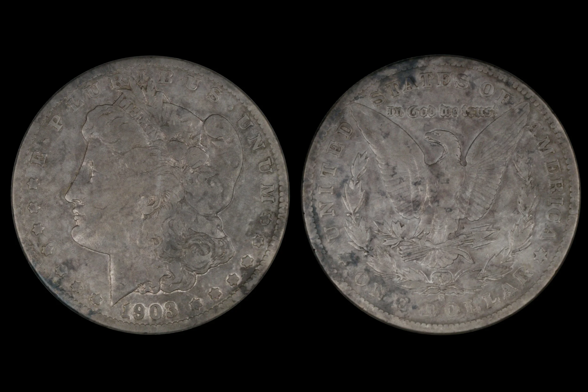 1903-S Morgan Dollar After After Sodium Thiosulfate