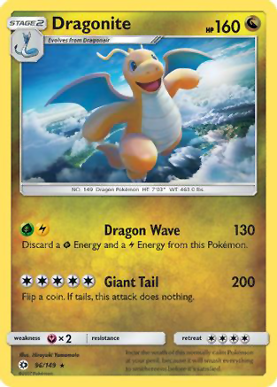 #0096 Dragonite (Reverse Holo)
