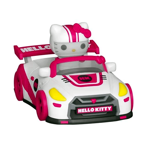 Sanrio Hello Kitty with Racecar Funko Bitty Pop! Ride.png