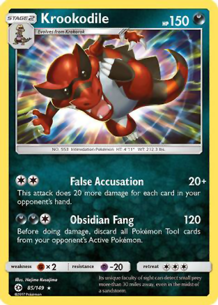 #0085 Krookodile (Holo)