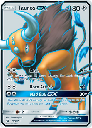 #0144 Tauros GX