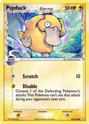 #081 Psyduck (Delta Species)