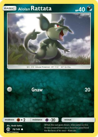 #0076 Alolan Rattata