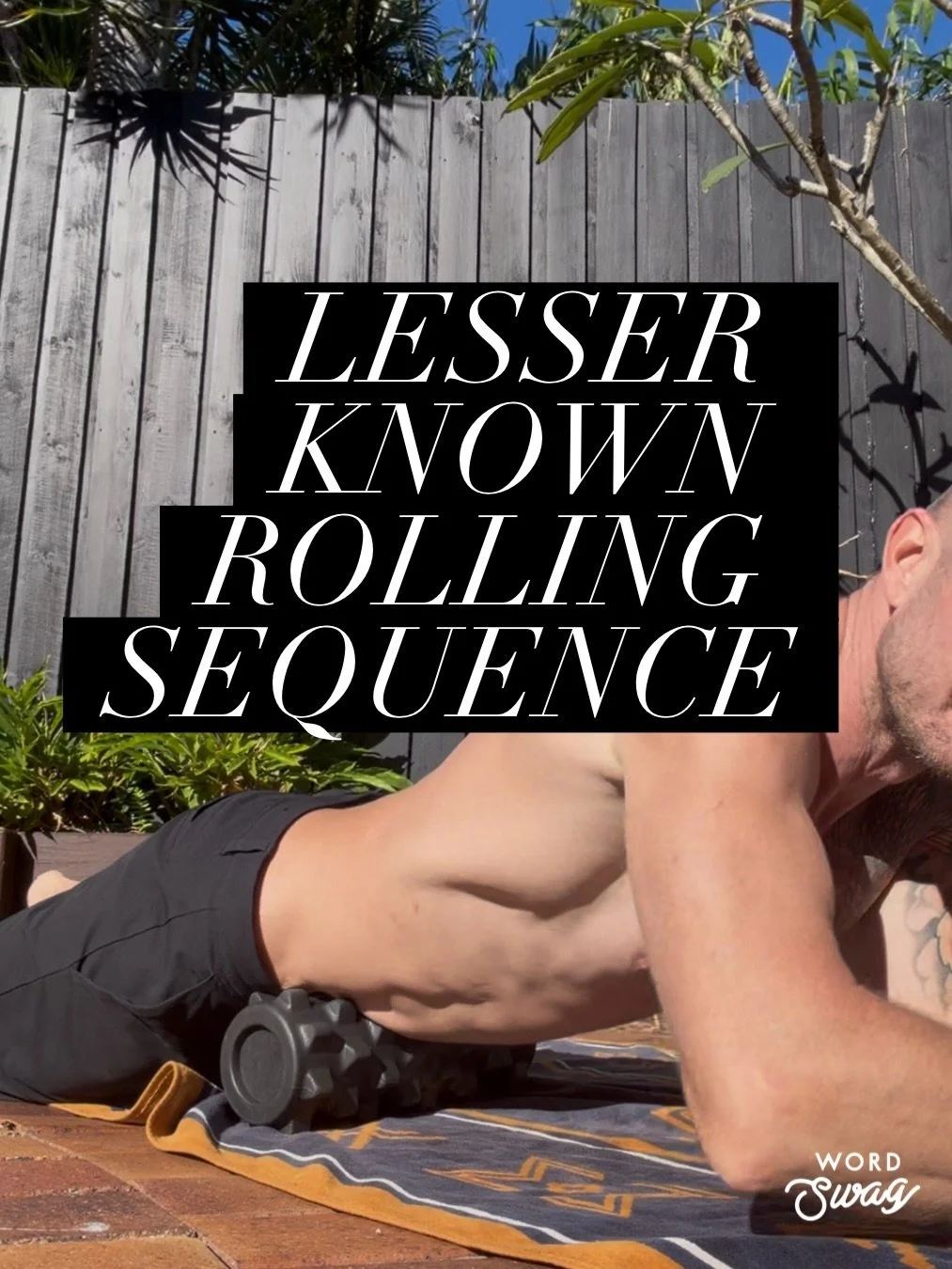 A LESSER KNOWN ROLLING SEQUENCE.
Please check in with your body and deeply listen when trying these moves - they are VERY effective - but require some nuance and caution.
1. QL: May of us have asymmetries - the QL can be a trouble maker with regard t