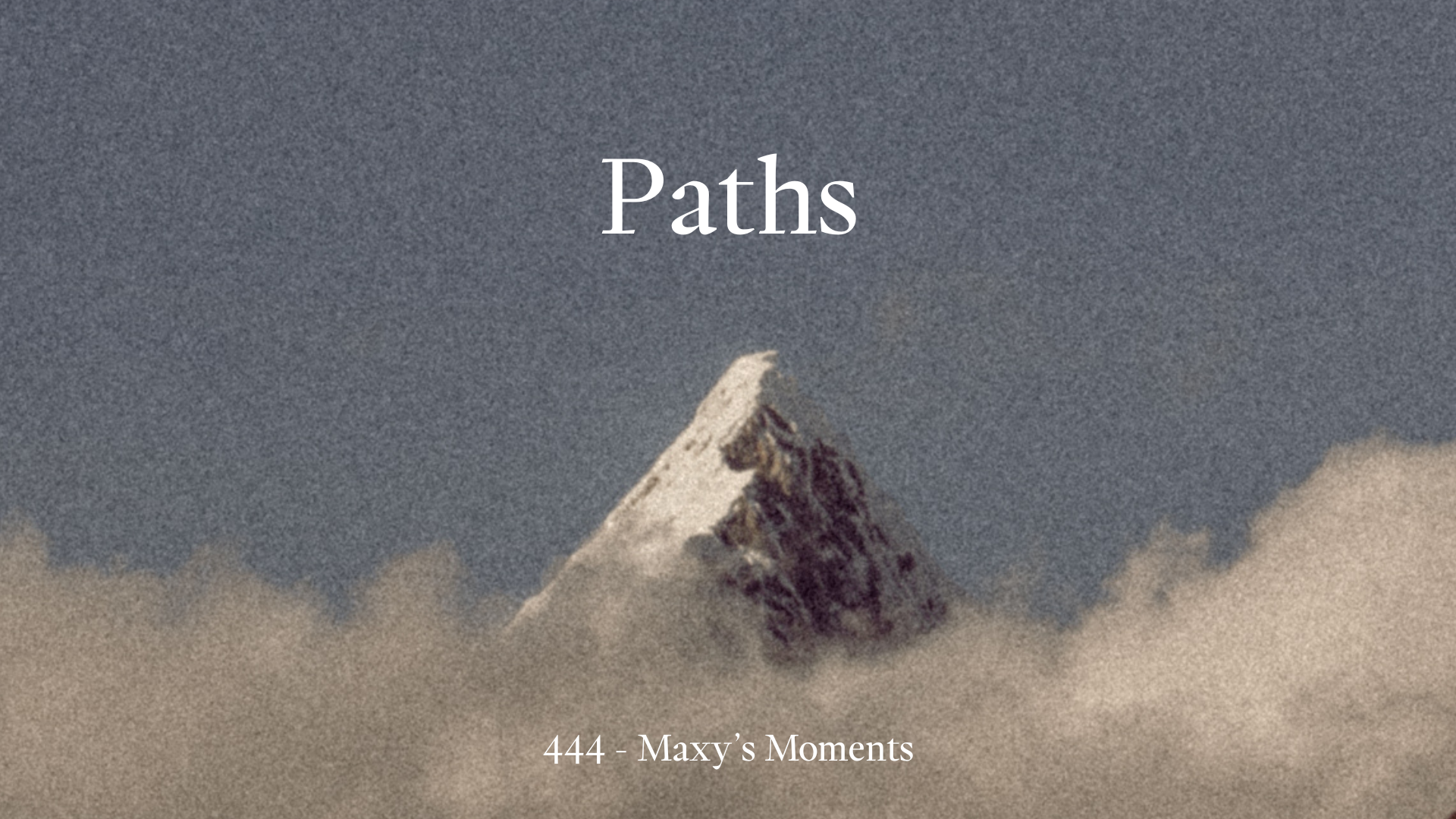 444 - Paths