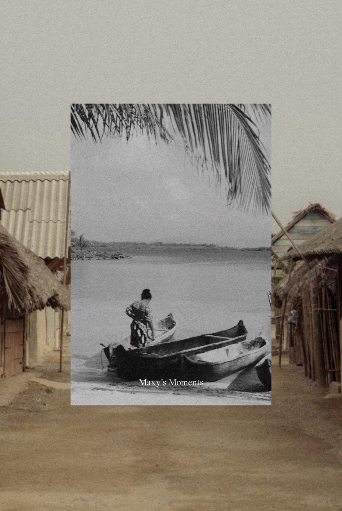 Guna Yala Postcard - Cayuco